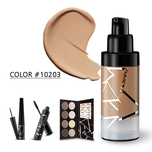 Тушь для ресниц подводка глаз SATRWAY жидкая пудра контур Профессиональная Матовая