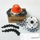 Новый универсальный TrimmerHead катушки 65MnChainBrushcutter с утолщением цепи зеленой травки Запчасти триммер forLawnMower grasstrimmer