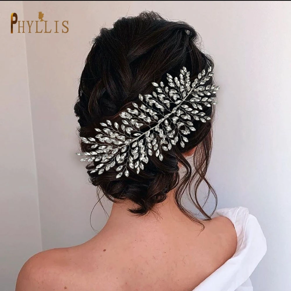 

A401 Handmade Wedding Headband Luxury Bride Headpieces Bridal Statement Hair Band Princess Tiaras Jewelry Crown Women Headdress