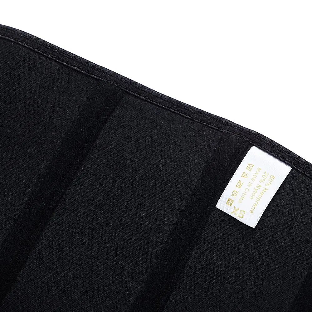 2 регулируемых ремня для тренировок на талии Женский корсет молнии похудения