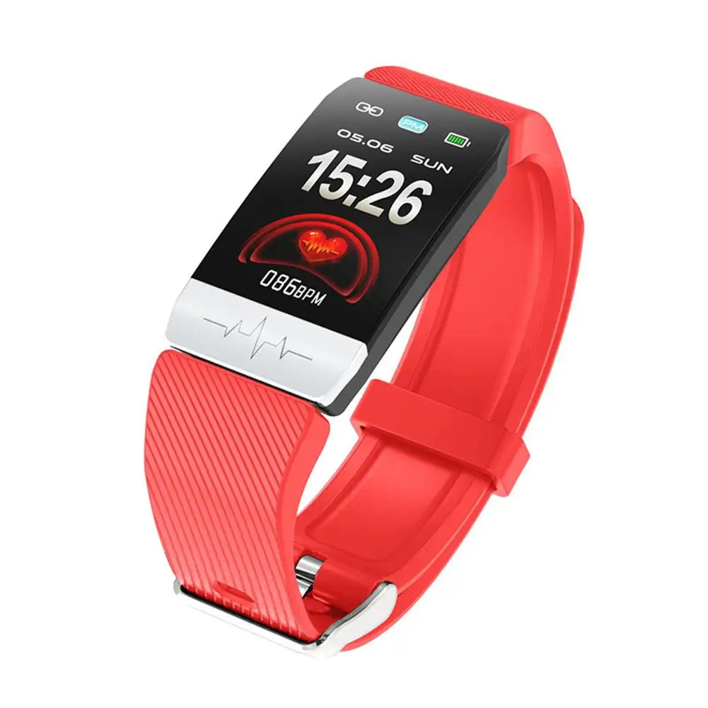 Q1S фитнес трекер Смарт часы ECG PPG водонепроницаемый монитор сердечного ритма