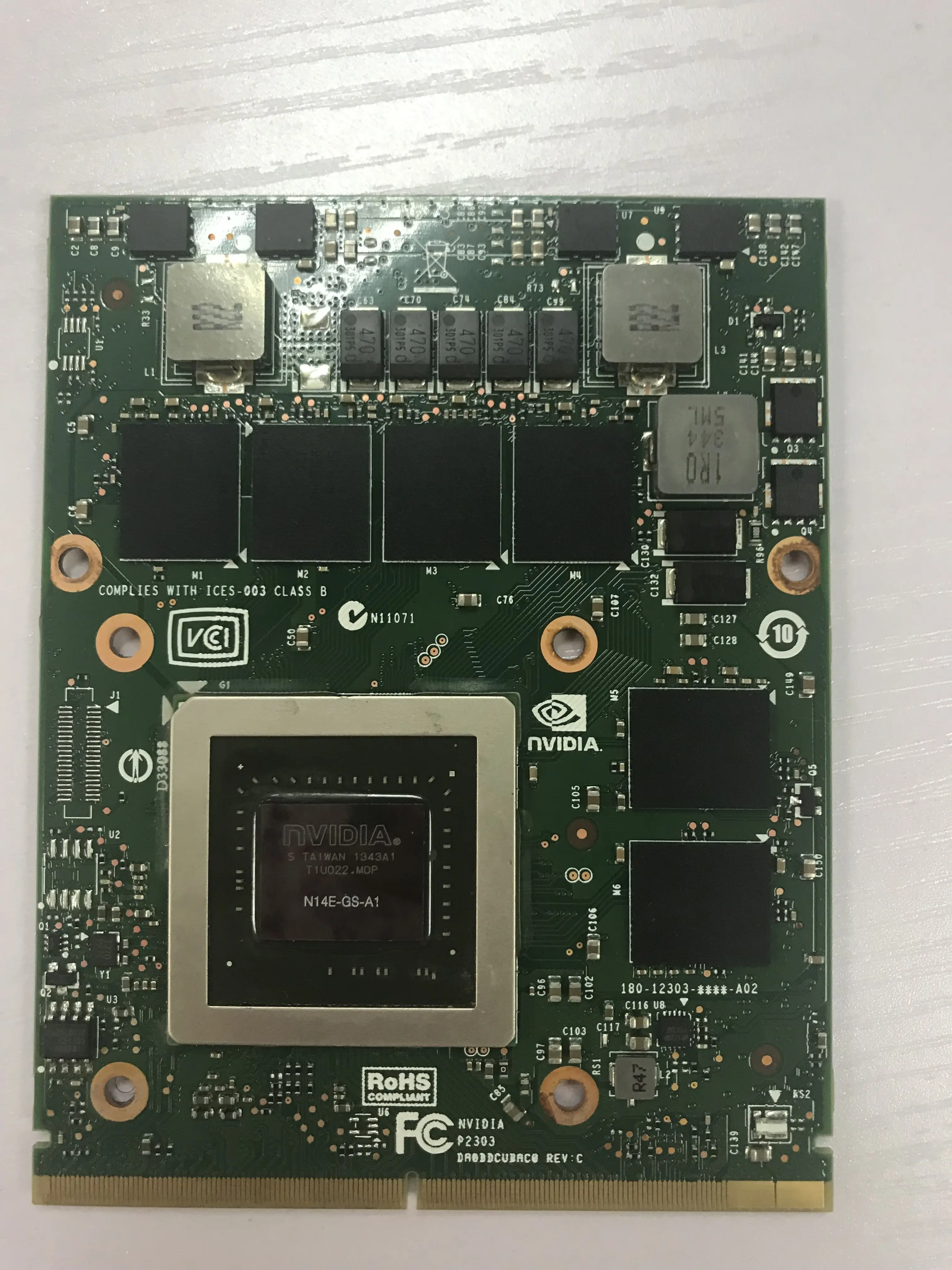 Видеокарта GTX560M GTX 560M с X-образным кронштейном для DELL M17X M18X MSI 16F1 16F2 N12E-GS-A1 DDR5 1 5G