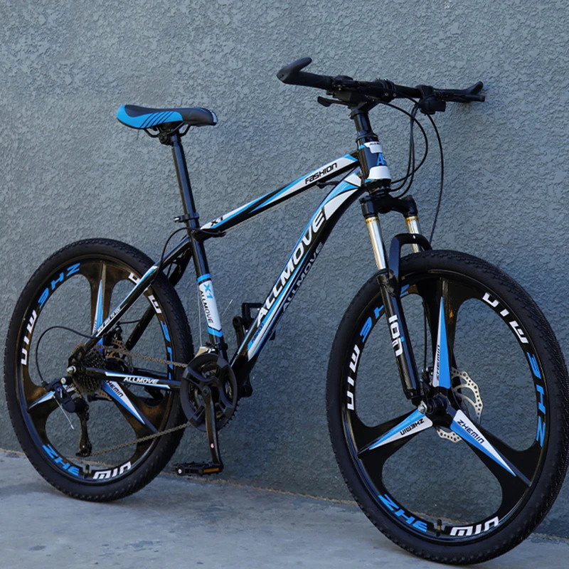 

Горный велосипед для мужчин для езды по бездорожью, ультралегкий гоночный велосипед с двойной амортизацией и переменной скоростью 24 дюйма