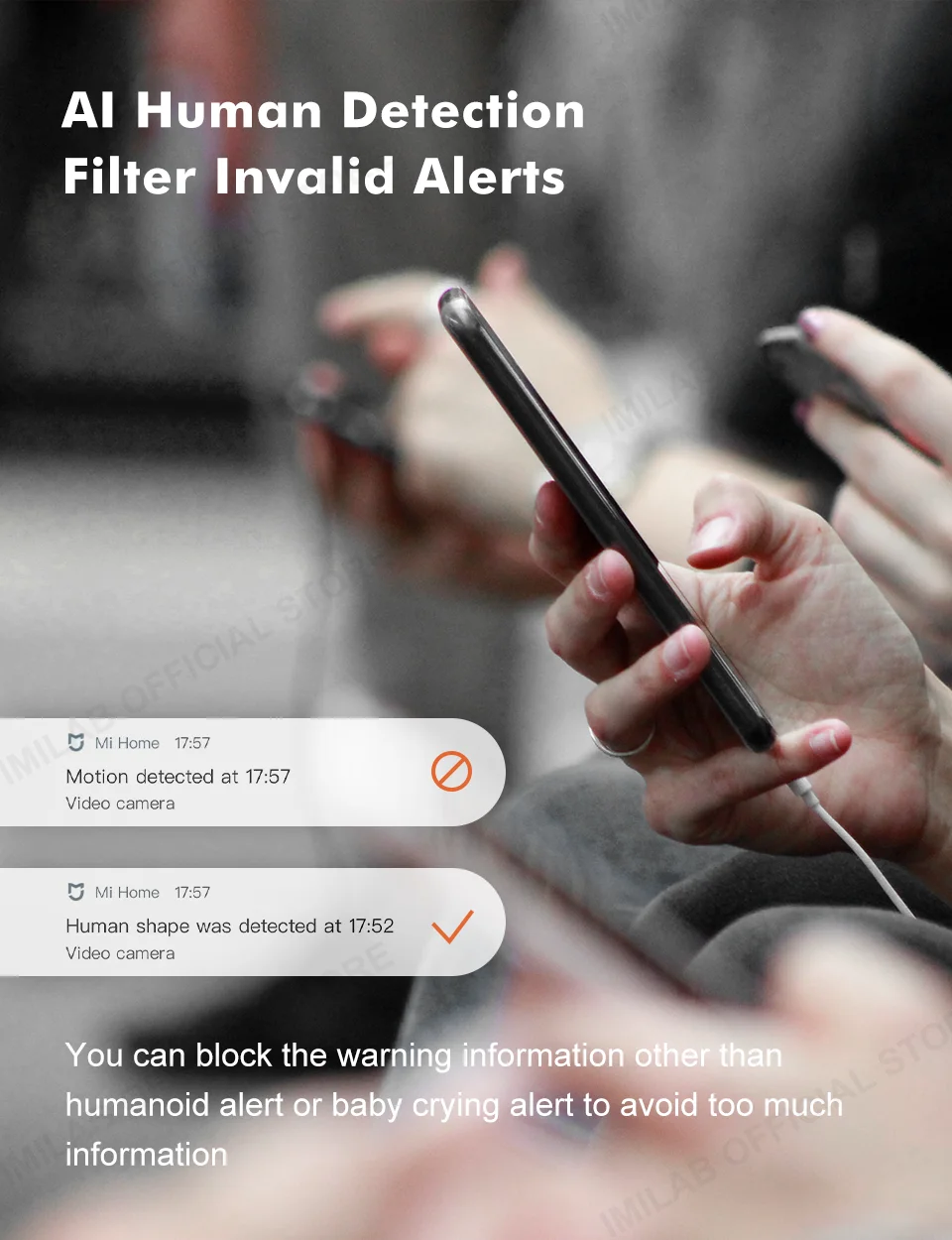 Купить IP-камера Imilab EC3 с поддержкой Wi-Fi, 1080P