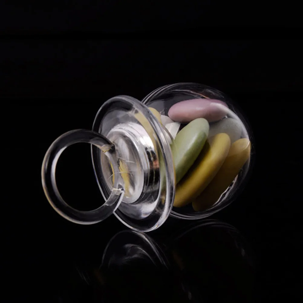 12/24 шт. пластиковые контейнеры для сахара в форме соски|Подарочные сумки и