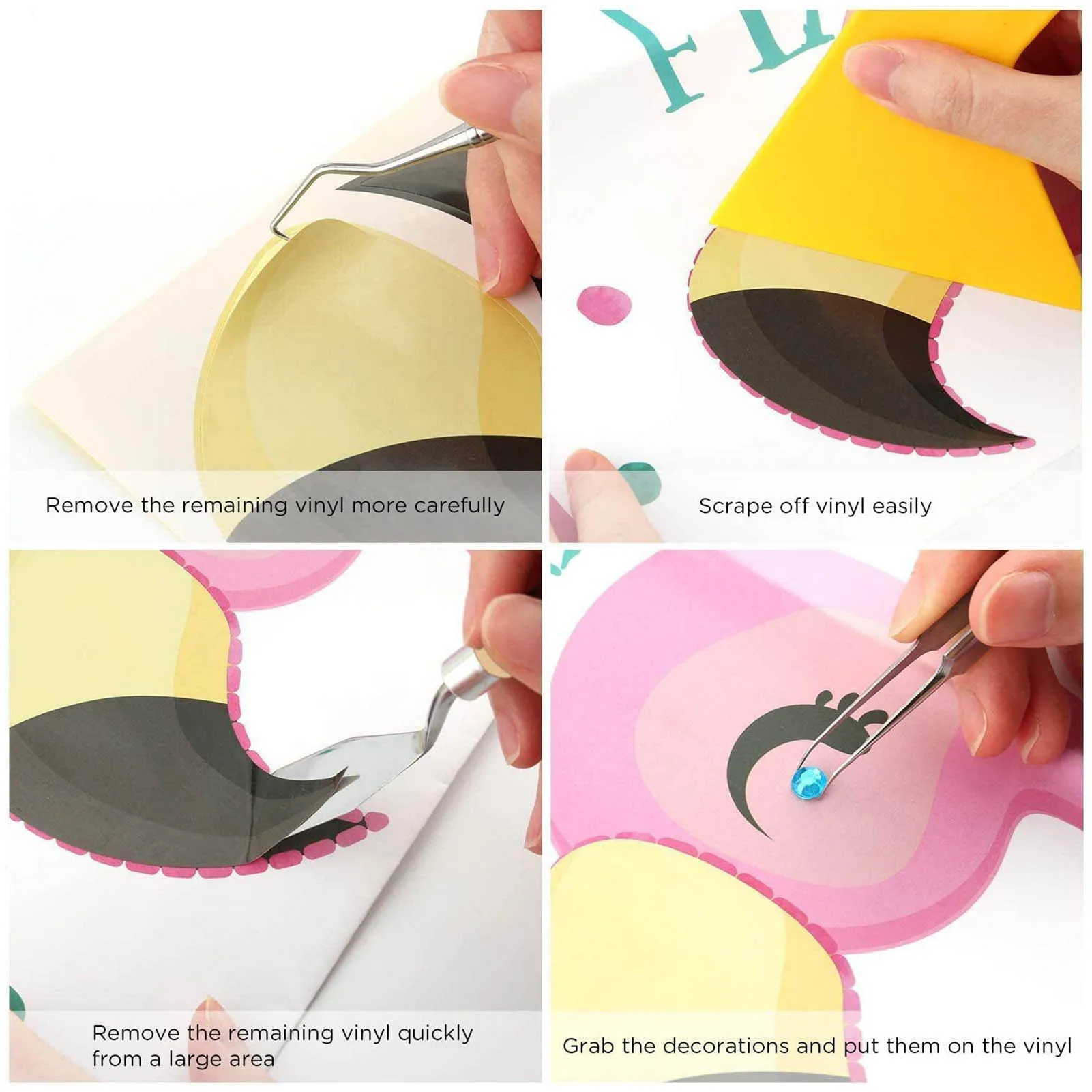 38PCS Vinyl Weeding Tool DIY Handicraft Set For Bonding Paper Crafts Sewing Lettering Embossing | Дом и сад