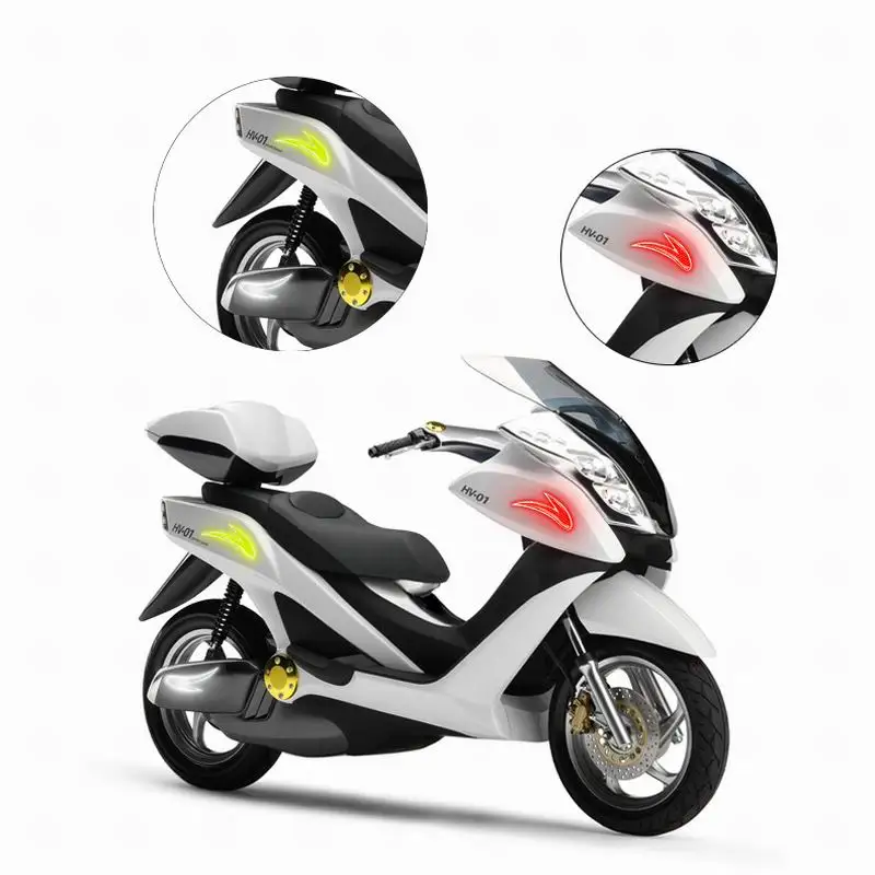 

Car Sticker Rear View Mirror Reflective Head Warning Tape Waterproof Strips Auto Decal Decoration Accessorie Outdoor 2 Pcs