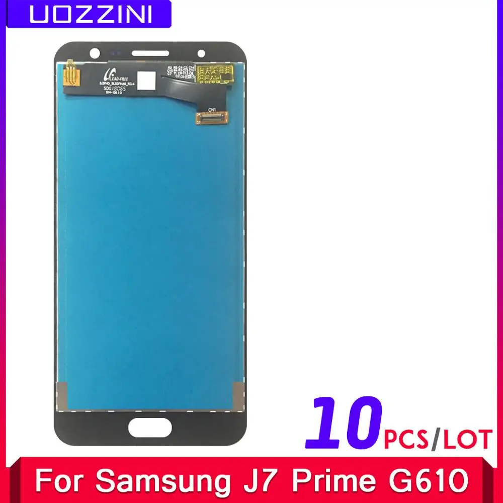 10 шт./Лот ЖК дисплей для SAMSUNG Galaxy J7 Prime 2016 G610 G610F G610M сенсорный экран в сборе