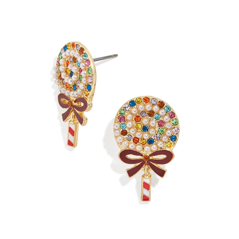 

Lost Lady NEW Exquisite Sweet Candy Stud Earrings Colorful Cute Earrings For Women Girls Sunshine Style Gifts Fashion Jewelry