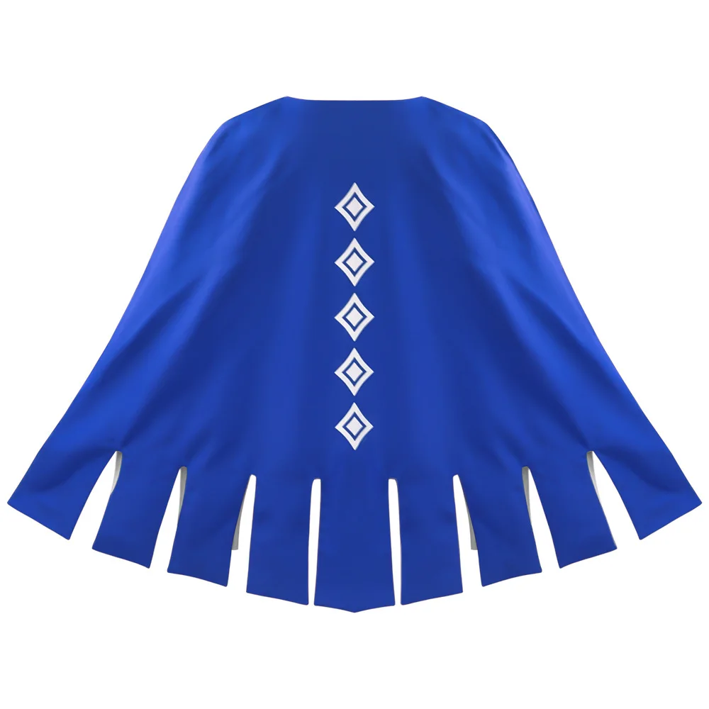 

High-Quality Sky Adult of Light Cos Cape Blue Cloak For Halloween Carnival Party Unisex Cosplay Costumes Free Shipping