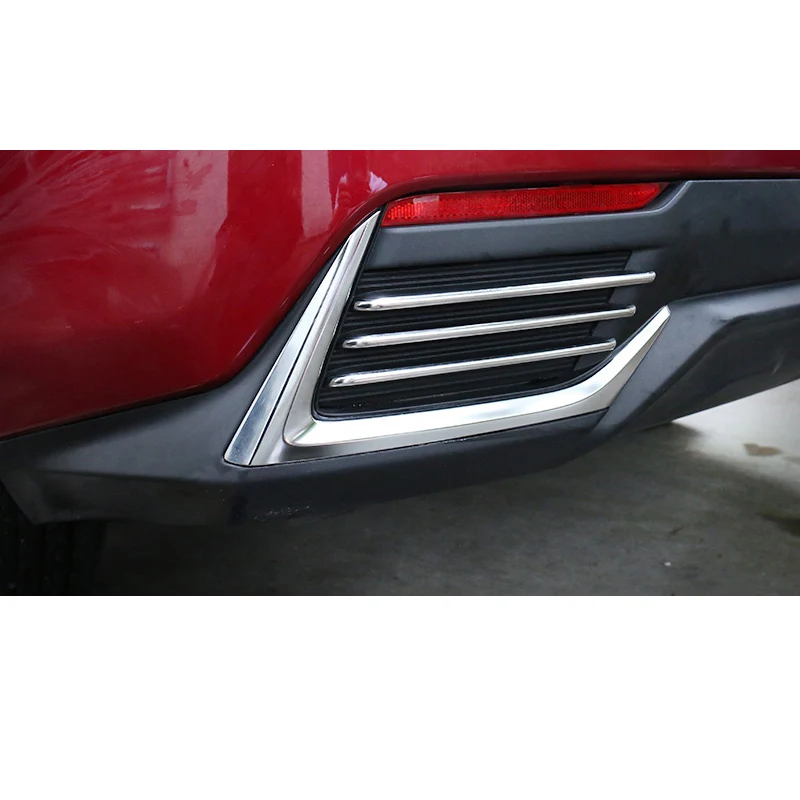 Lsrtw2017 для Lexus NX NX200 NX300h Автомобильный задний бампер на выходе отделка салона АБС Декоративные интерьерные аксессуары для формовки