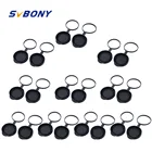 10 пар защитных резиновых колпачков объектива для бинокля 42 мм для телескопа с внешним диаметром 52-54 мм W2590