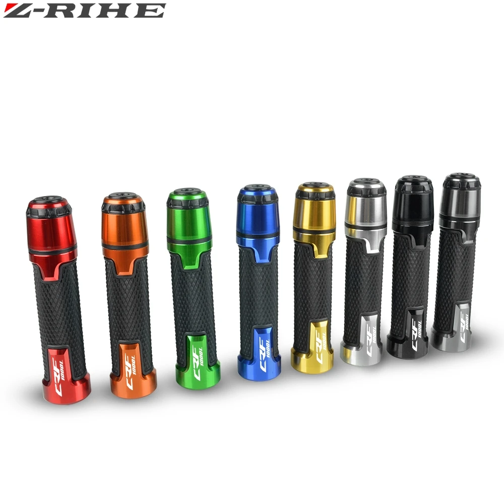 Ручки для мотоцикла с ЧПУ 7/8 дюйма 22 мм Нескользящие ручки руля скутера Honda CRF1000L CRF