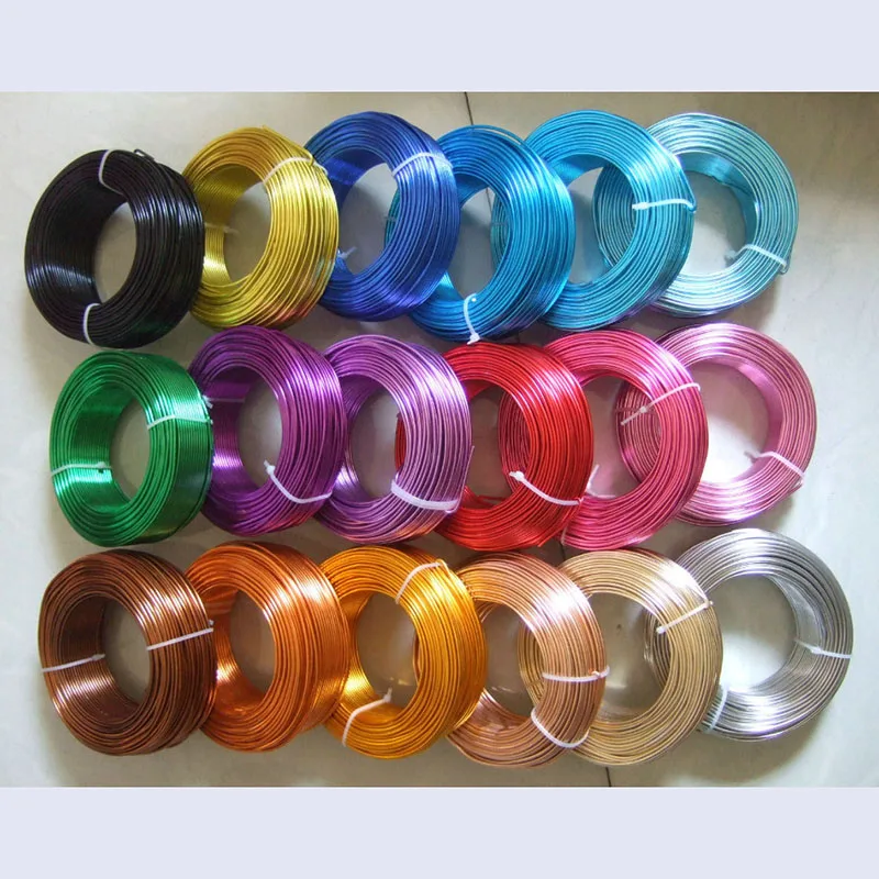 5 метров 1 мм анодированная круглая алюминиевая проволока универсальная