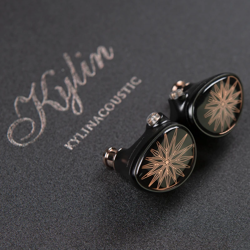 Whizzer Kylin HE03D динамическая Проводная гарнитура HiFi наушники со съемным кабелем 5NSPC |