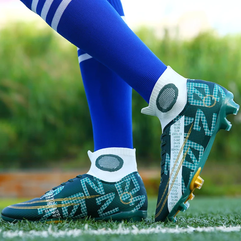 

Football Boots Men Soccer Cleats Zapatillas Futbol Hombre Outdoor Training FG/TF Adult Kids Soccer Shoes Botas Football Sneakers