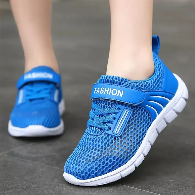 Обувь для бега мальчиков и девочек детская дышащая Нескользящая теннисная обувь