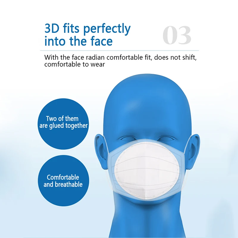 50 шт одноразовые маски прокладки Анти-аллергия маска против пыли прокладка