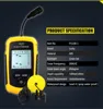 100M Portable Sonar LCD Fish Finders Fishing Tools Echo Sounder Fishing Finder With Ice Fishing Lure Hooks and Fishing Reel Bag 5