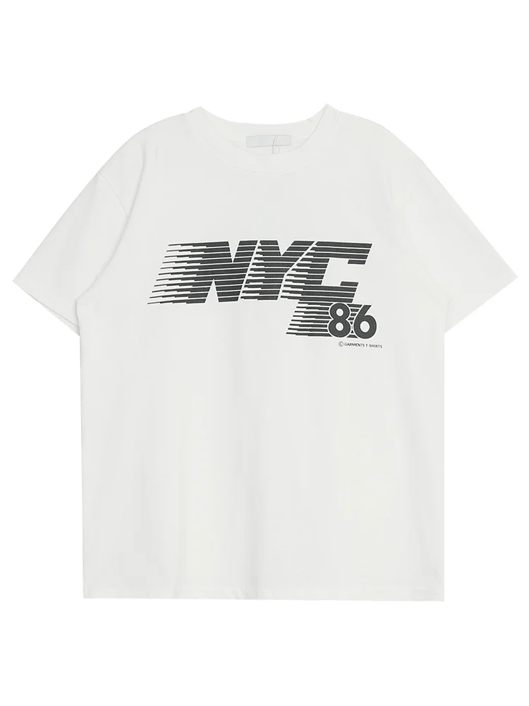 White Short Sleeved T-shirt For Women In Summer Thin Design Minority Loose Style Chic New | Женская одежда