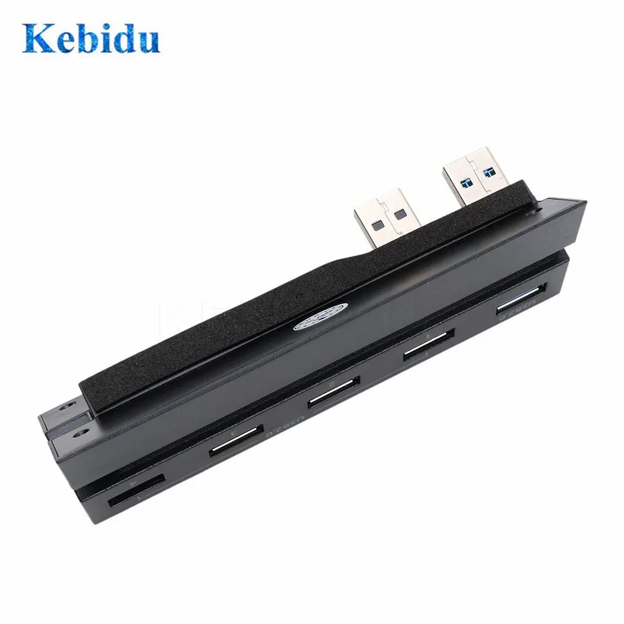 Высокоскоростной адаптер kebidu концентратор с 5 портами USB 3 0 2 1 + 4 для Sony PS4 Playstation