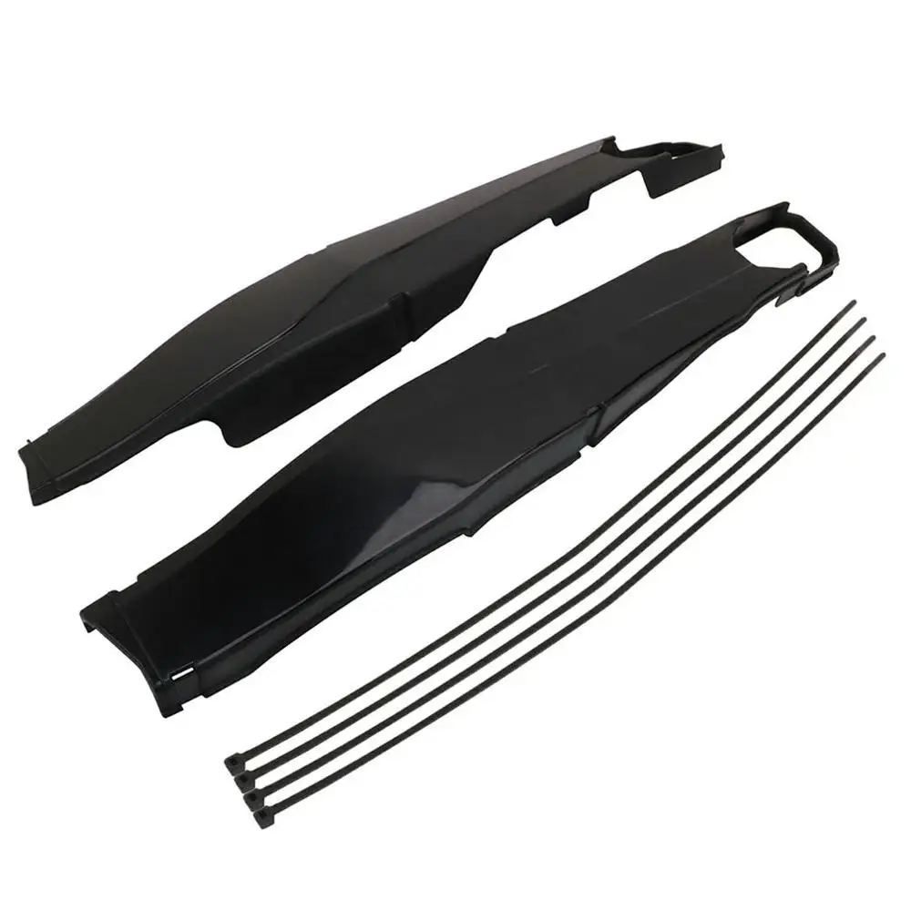 

1 Pair Universal Motorbike Black Plastic Tube Dirt Bike Motocross Fork Guard Protection Fork Protector Covers Fork Guards