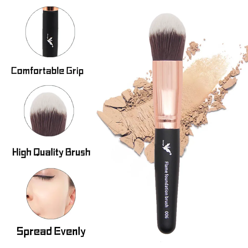 SANIYE 1 шт. Большой Мягкий макияж Румяна Пудра для лица основа макияжа кисть