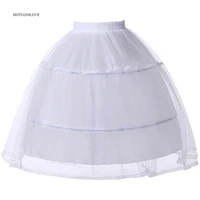 cheap vintage ball gown underskirt short cosplay petticoat 2 steel ring hoops lolita petticoat ballet rockabilly crinoline slips