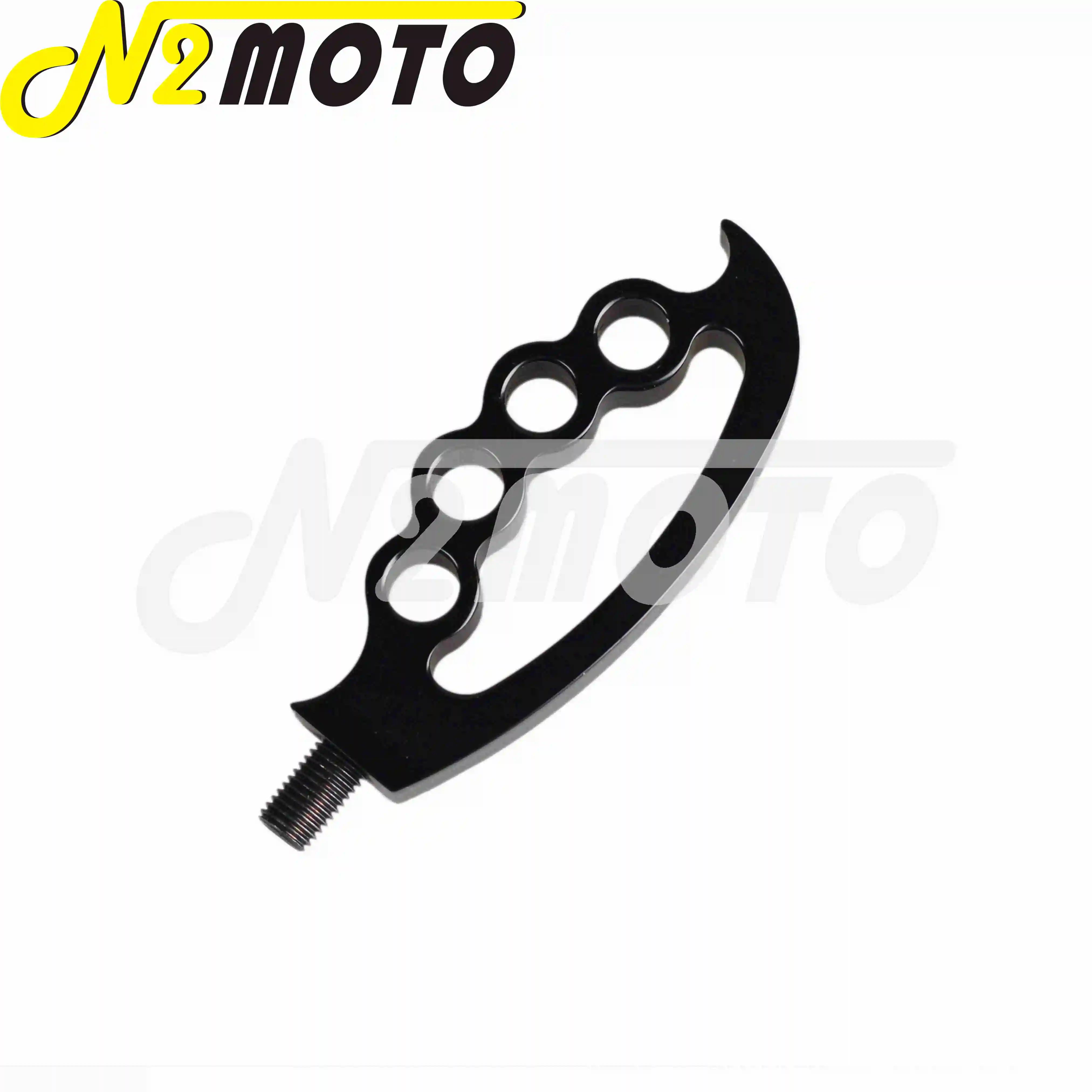 Черные мотоциклетные алюминиевые колышки Knuckles универсальные переключения