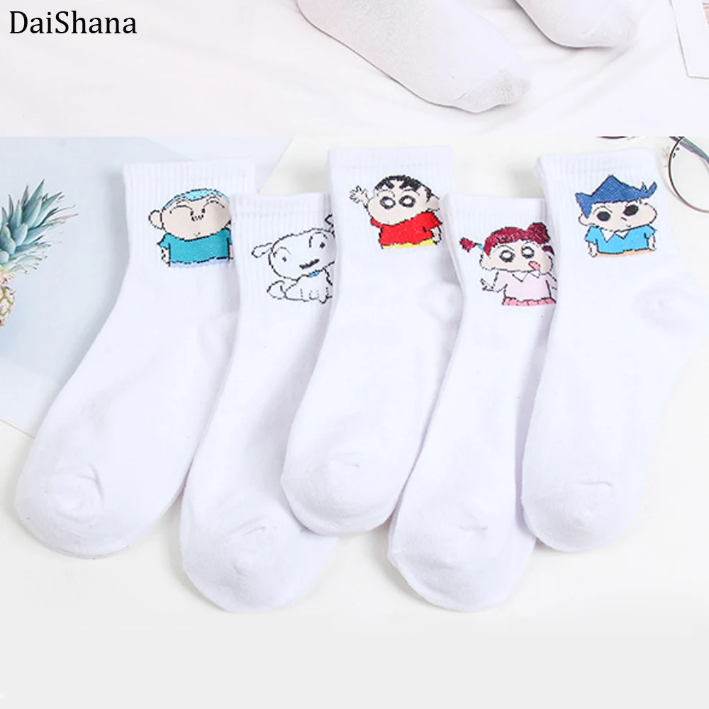 2019 женские носки с забавными персонажами из мультфильмов Harajuku забавные Модные