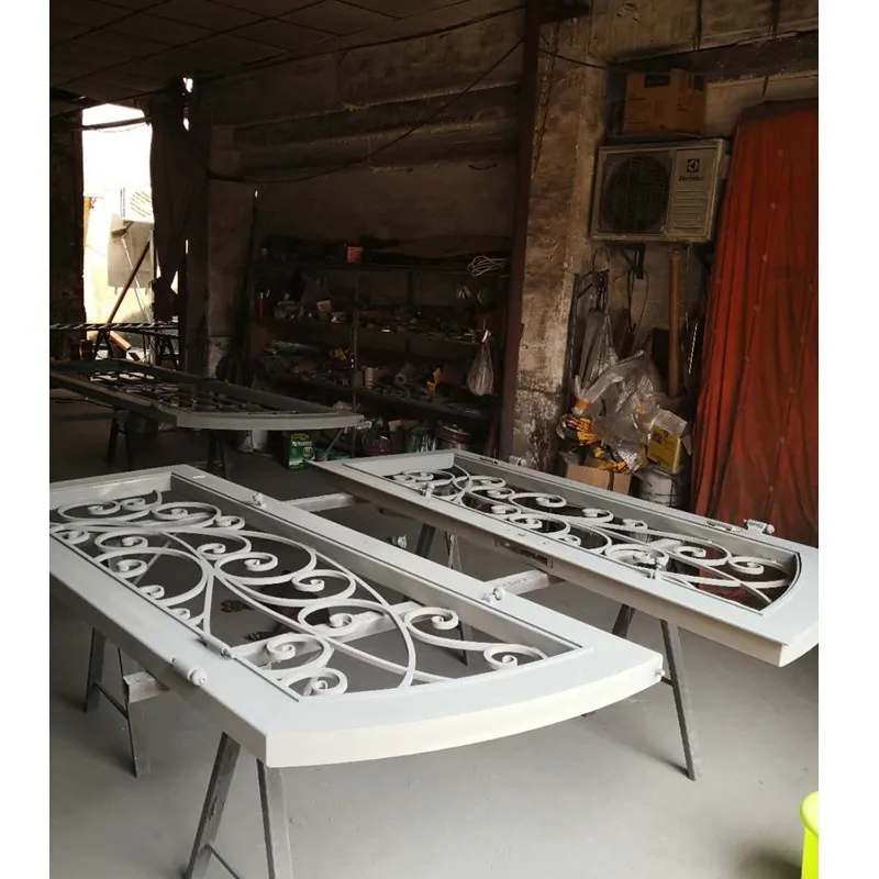 

Iron French Front Door Entrance For Villa