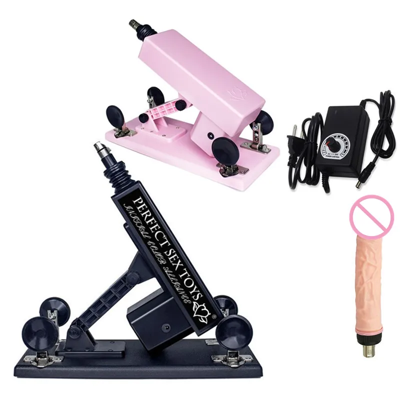 Автоматический толчок пистолет для мастурбации с чашкой и фаллоимитатором секс