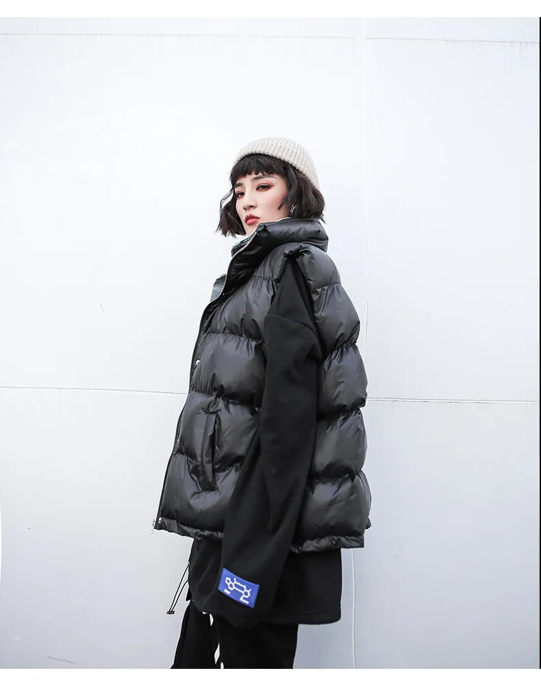 Max LuLu роскошный жилет в Корейском стиле, женский джинсовый лоскутный уличная одежда, Женский Мягкий зимний жилет, теплый жилет, женское пуховое пальто