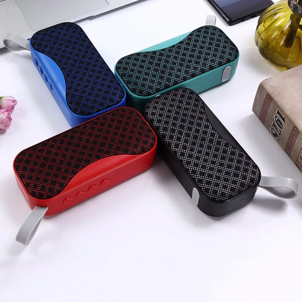 Беспроводной Bluetooth громкой динамик мини открытый Клеммник для сабвуфера-в карты динамик Поддержка FM передачи AUX вход