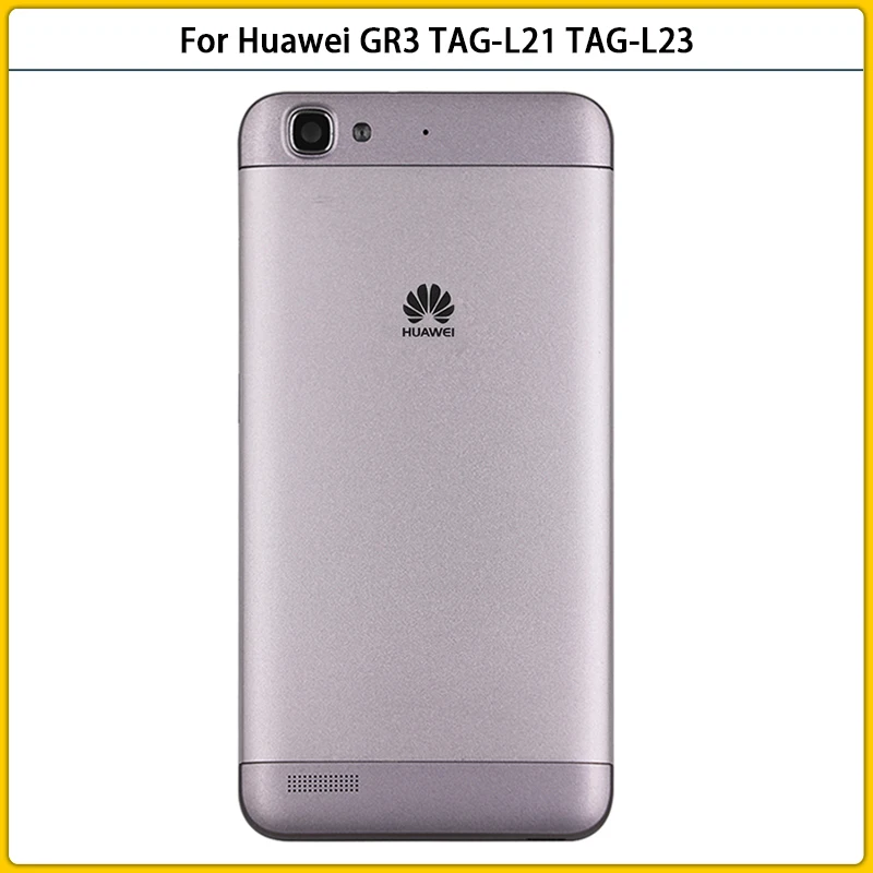 Новый GR3 задняя крышка корпуса чехол для Huawei TAG L21 L23 Металлическая Крышка