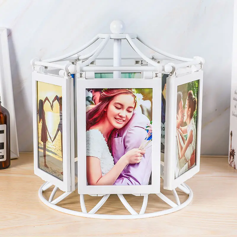Домашняя Музыкальная шкатулка с колесами обозрения мельница 5 дюймов фоторамка