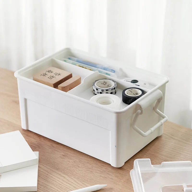 2019 Бытовая пластиковая коробка для лекарств семейная многослойная очень большая