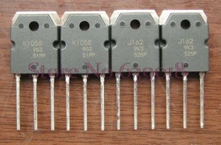 2pcs/lot=(1pair) 2SK1058 2SJ162 K1058 J162 TO-3P In Stock |