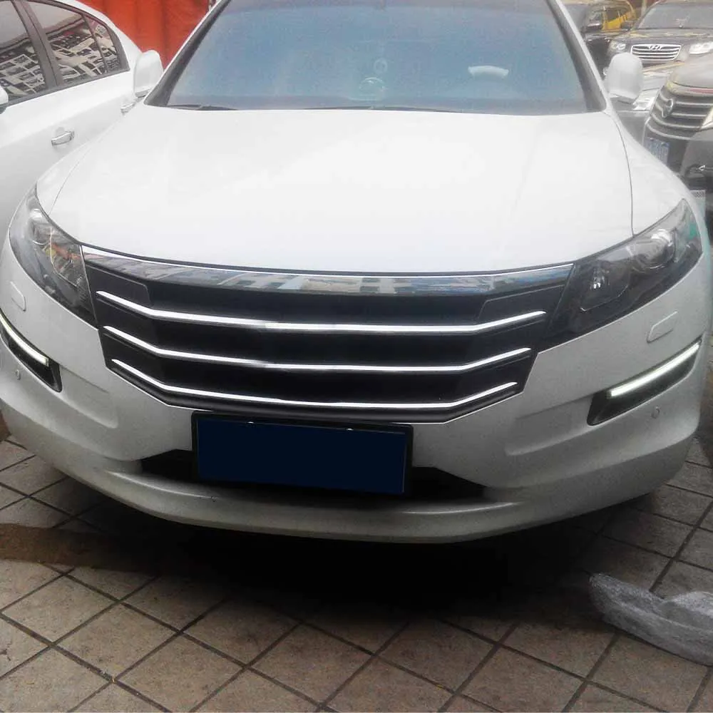 1 пара светодиодный Габаритные огни колпак противотуманных фар дневного света с