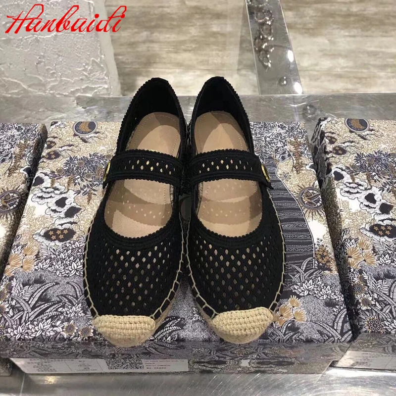 

Cuts Out Women Loafers Air Mesh Shallow Flats Fisherman Shoes Platform Flats Round Toes Flats Buckle-Strap Flats Women Women
