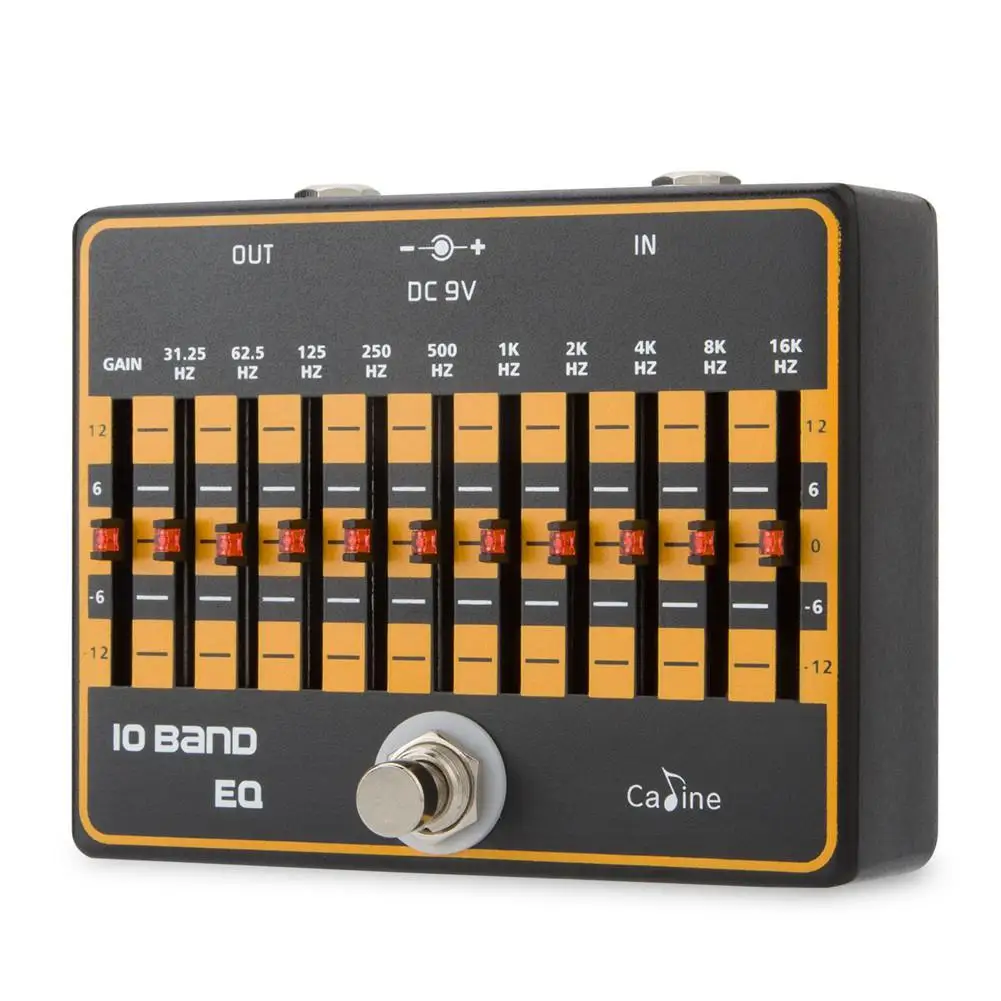 Педаль для электрогитары без эквалайзера Overdrive Stompbox педаль с задержкой режима