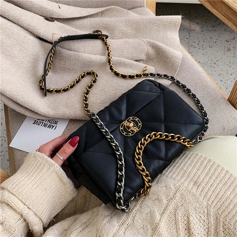 lingge chain small bag female 2022 spring and summer new shoulder bag fashion korean tassel crossbody messenger bags bolsas sac free global shipping