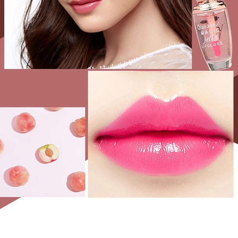 1 шт. блеск для губ стойкий меняющий цвет при температуре антипригарная помада