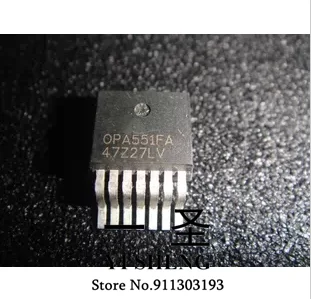 

5PCS OPA551FA/500 TO-263-7 OPA551FA TO263 OPA551 551 Operational Amplifier New and original