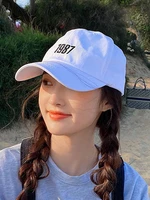 inwrought baseball cap hip hop casquette soft top peaked cap adjustable sunscreen sun hat four seasons outdoor headwear