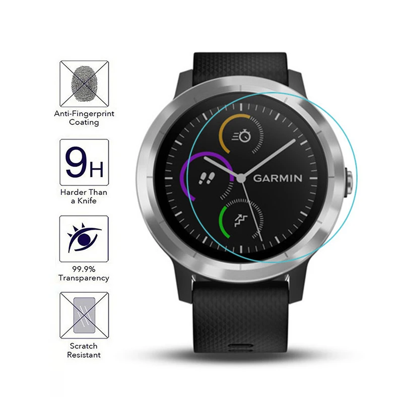 5 шт. закаленное стекло для Garmin Vivoactive 3 Высококачественная защитная пленка на