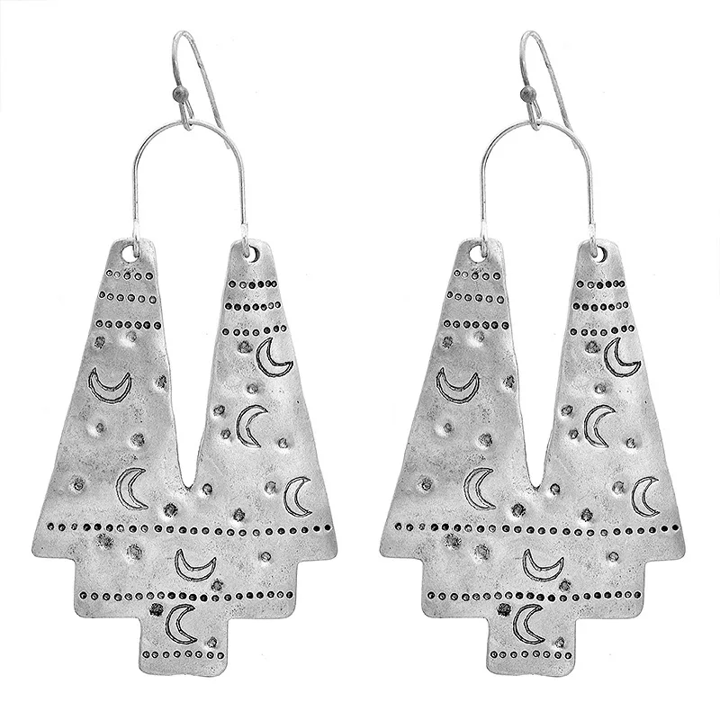 Новые персонализированные ретро серьги в европейском стиле новые панк 2019