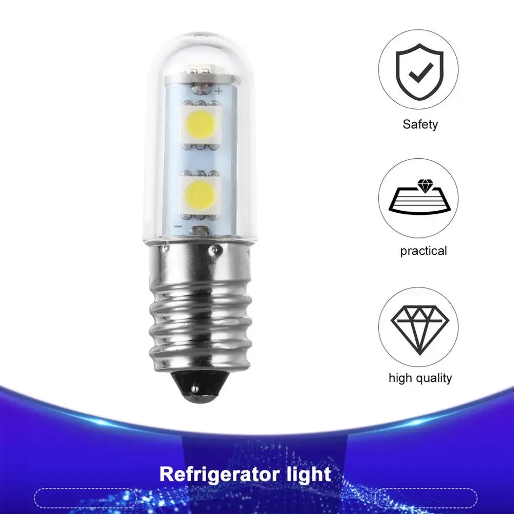 

E14 LED Light Bulb 3W 4W 5W 220V 230V SMD Ceramic Lamp replace 30w 40w 50w Halogen for Candle Crystal Chandelier refrigerator