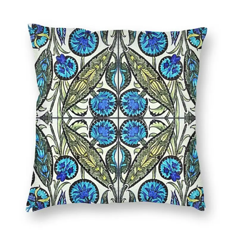 Наволочка для подушки в скандинавском стиле с изображением Вильяма Морриса | Дом