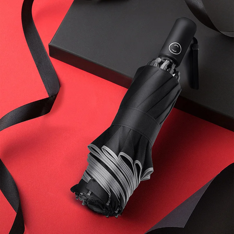 Автоматический складной зонт Lydia большой автомобильный Зонт с 10 отверстиями